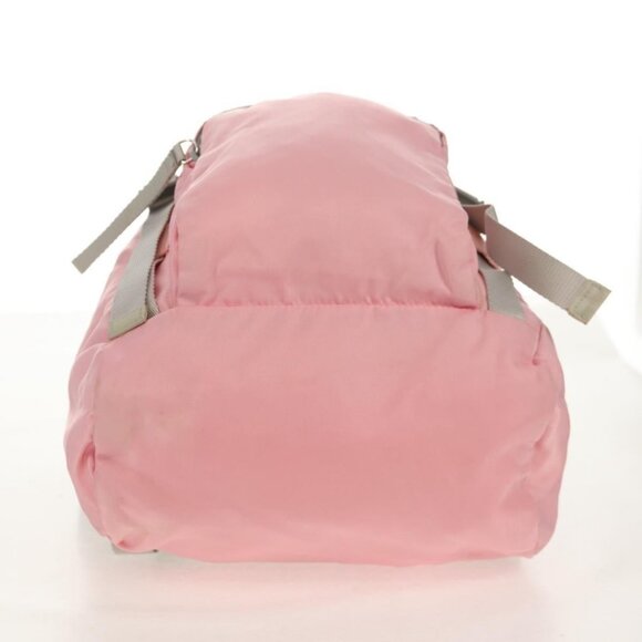 PRADA Backpack Nylon Pink Silver Auth yk19623V main image 12